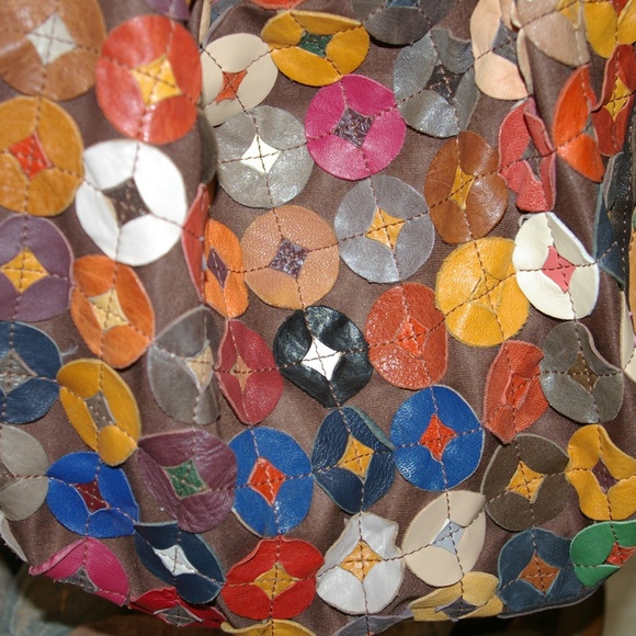 Charmés multicolor large handbag - Picture 6 of 8